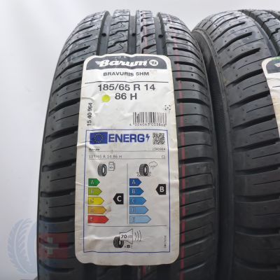 3. 185 65 14 2x BARUM 185/65 R14  86H Bravuris 5HM Sommerreifen 2022 Ungebraucht  
