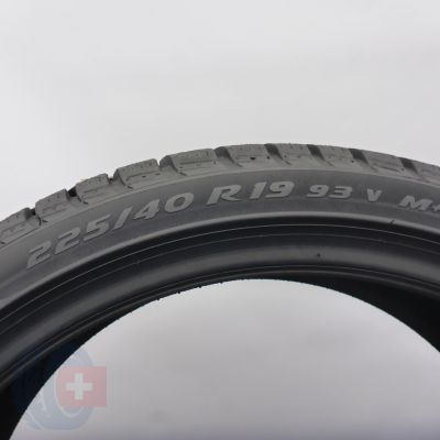 7.  225 40 19 2x PIRELLI 225/40 R19 93V XL A0 Winter Sottozero 3 Winterreifen 2018 Ungebraucht   