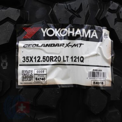 3. 35-12.50 R20 4x YOKOHAMA 121Q Geolandar X-MT Sommerreifen M+S 2021 WIE NEU VOLL