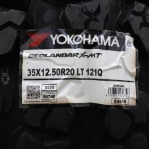 3. 35-12.50 R20 4x YOKOHAMA 121Q Geolandar X-MT Sommerreifen M+S 2021 WIE NEU VOLL