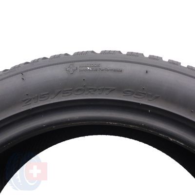 5. 215 50 17 2x HANKOOK 215/50 R17 95V XL Winter ICept RS3 W462 Winterreifen 2022 7-7,2mm