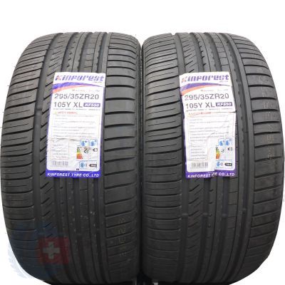 295 35 20 2x KINFOREST 295/35 R20 105Y XL KF550 Sommerreifen 2019 WIE NEU VOLL