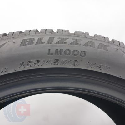 5. 255 45 19 2x BRIDGESTONE 255/45 R19 104V XL Blizzalk LM005 Winterreifen 2024 7,5mm