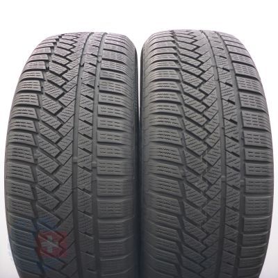 255 60 18 2x CONTINENTAL 255/60 R18 112H XL WinterContact Ts850P Winterreifen 2022 7mm