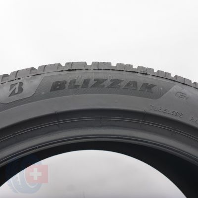 6. 255 45 19 4x BRIDGESTONE 255/45 R19 104W XL Blizzak 6 Winterreifen 2024 6,5-6mm
