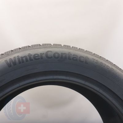 6. 255 50 19 2x CONTINENTAL 255/50 R19 107V XL WinterContact TS 870 P Winterreifen  2025 7,8-7mm