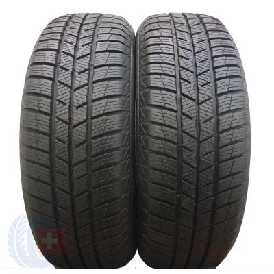 2 x BARUM 195/65 R15 91T Polaris 5 Winterreifen 2020 8mm Wie Neu