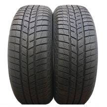 2 x BARUM 195/65 R15 91T Polaris 5 Winterreifen 2020 8mm Wie Neu