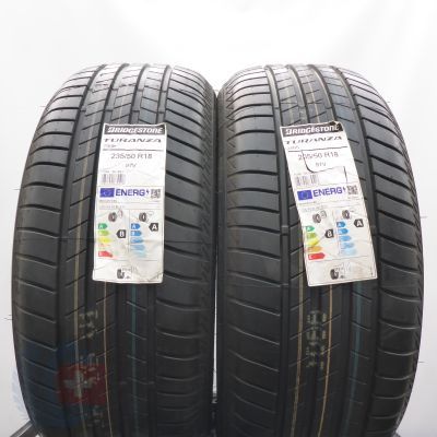 235 50 18 2x BRIDGESTONE 235/50 R18 97V Turanza T005 Sommerreifen 2022 Ungebraucht  