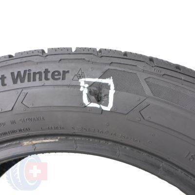 5. 225 55 17C 1x CONTINENTAL 225/55 R17C 109/107T VanContact Winter 2022 Winterreifen 6,5mm