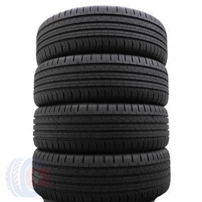 4 x CONTINENTAL 215/60 R17 96H WIE NEU ContiEcoContact 5 96H Sommerreifen DOT18 B B 71dB