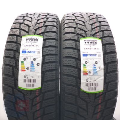 4. 235 65 16C 4x NOKIAN 235/65 R16C 115/113R Snowproof C Winterreifen 2025 VOLL WIE NEU 