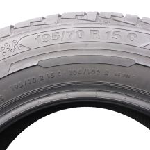 4. 195 70 15C 2x CONTINENTAL 195/70 R15C 104/102R ContiVanContact 100 Sommerreifen 2018 7,7-7,8mm