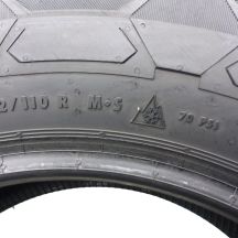 2. 225 65 16 4x CONTINENTAL 225/65 R16C 112/110R VanContact Winter Winterreifen 2024 7-8mm