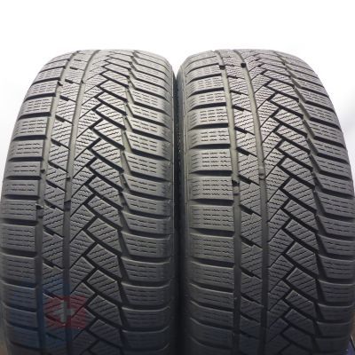 225 55 17 2x CONTINENTAL 225/55 R17 97H XL WinterContact TS 850 P M0E RFT Winterreifen 2024 6,8-7mm 