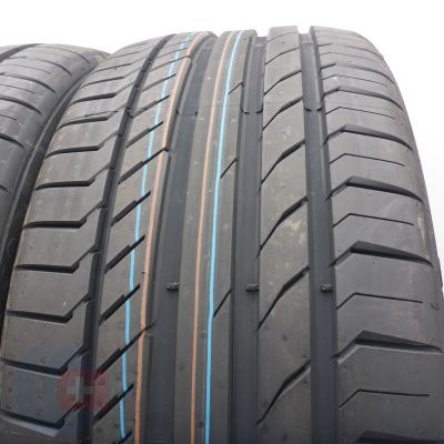 4. 255 40 20 2x CONTINENTAL 255/40 R20 101W XL ContiSportContact 5 SUV Sommerreifen 2024 WIE NEU 