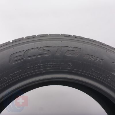 7. 205 60 16 4x KUMHO 205/60 R16 92V Ecsta PS71 Sommerreifen 2024, 2025 7mm