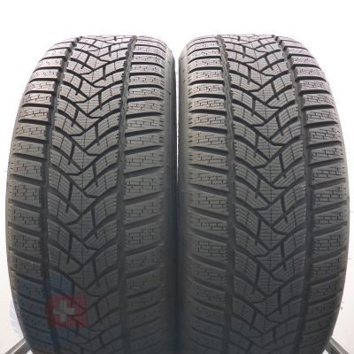 4. 225 45 19 4x DUNLOP 225/45 R19  96V XL Winter Sport 5 Winterreifen 2024 9,2-9mm WIE NEU