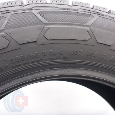 3. 205 65 16C 1x CONTINENTAL 205/65 R16C 107/105T VanContact Winter Winterreifen 2019 9mm