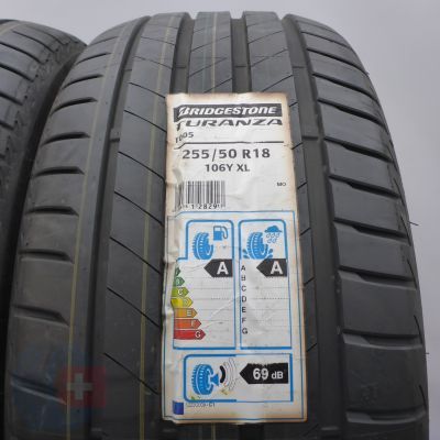 2. 255 50 18 4x BRIDGESTONE 255/50 R18 106Y XL MO Turanza T005 Sommerreifen 2020 WIE NEU VOLL