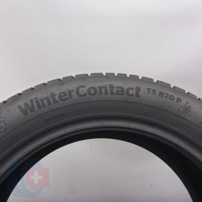 7. 205 55 17 2x CONTINENTAL 205/55 R17 95V XL WinterContact TS870P Winterreifen 2022 7,8mm