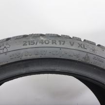 7.  215 40 17 2x CONTINENTAL 215/40 R17 87V WinterContact TS 870 Winterreifen 2023 VOLL WIE NEU 