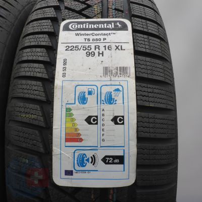 3. 225 55 16 2x CONTINENTAL 225/55 R16 99H XL WinterContact TS850P Winterreifen 2021 VOLL 3. 225 55 16 2x CONTINENTAL 225/55 R16 99H XL WinterContact TS850P Winterreifen 2021 VOLL