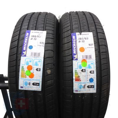 4. 185 65 15 4x MICHELIN 185/65 R1592T XL ePrimacy Elektroauto Sommerreifen 2021 WIE NEU VOLL