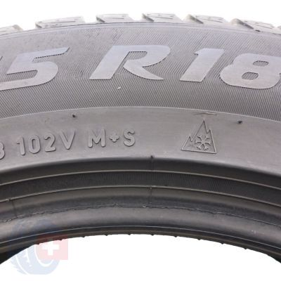 2. 4 x PIRELLI 225/55 R18 102V XL Sottozero 3 Winter A0 Winterreifen 2021, 2022 6,3-6,8mm