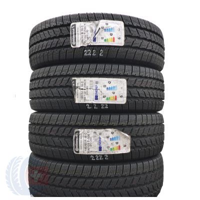 195 65 16C 4x CONTINENTAL 195/65 R16C 104/102T VanContact Winter Winterreifen 2022 VOLL WIE NEU 