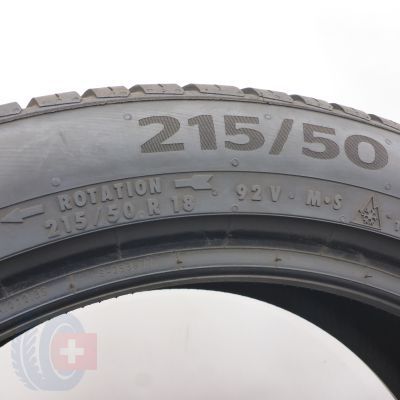 6. 215 50 18 2x CONTINENTAL 215/50 R18 92V AllSeasonContact Ganzjahresreifen 2019/20 7-6,8mm