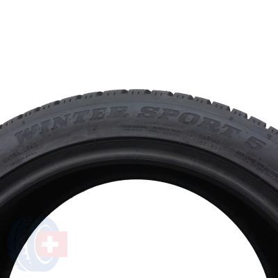 4. 245 45 18 1x DUNLOP 245/45 R18 100V XL Winter Sport 5 Winterreifen 8,8mm 2019