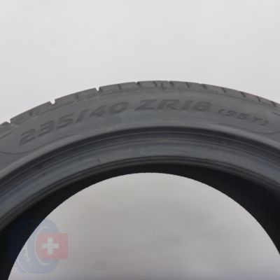 6. 235 40 18 2x PIRELLI 235/40 ZR18 95Y XL P Zero Sommerreifen 2019/22 VOLL WIE NEU 