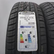 2. 235 60 18 4x CONTINENTAL 235/60 R18 107W XL CrossContact UHP AO Sommerreifen 2022 WIE NEU VOLL