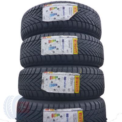  185 55  15 4x PIRELLI 185/55 R15 82T Winter Cinturato Winterreifen 2021 Voll WIE NEU 