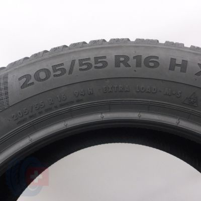 5. 205 55 16 2x CONTINENTAL 205/55 R16 94H XL WinterContact TS860 Winterreifen 2018 WIE NEU 8,2mm
