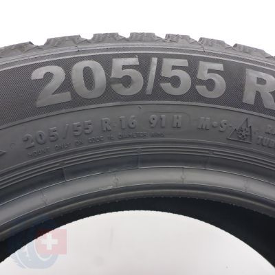 8. 205 55 16 4x SEMPERIT 205/55 R16 91H Speed-Grip 5 Winterreifen 2025 7,8mm WIE NEU