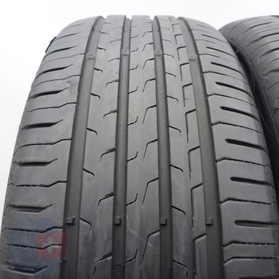2. 215 55 17 2x CONTINENTAL 215/55 R17 94V EcoContact 6 Sommerreifen 2022, 2023 6-6,2mm