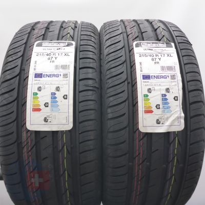 3. 215 40 17 4x GISLAVED 21/40 R17 87Y XL UltraSpeed 2 Sommerreifen 2022 VOLL 