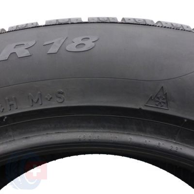 2. 235 55 18 1x PIRELLI 235/55 R18 104H XL Sottozero Winter 210 Serie II AO Winterreifen 8,5mm 2022