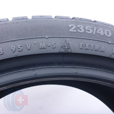2. 235 40 18 2x CONTINENTAL 235/40 R18 95V XL MO ContiWinterContact Ts830P Winterreifen 2016 7,5-7,8mm