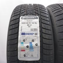 2. 225 45 18 2x CONTINENTAL 225/45 R18 95V XL WinterContact TS 870 P Winterreifen 2022 Ungebraucht     