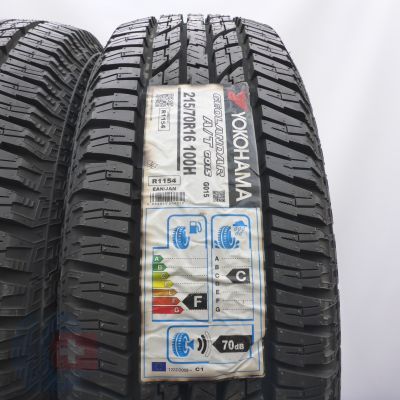 2.  215 70 16 2x YOKOHAMA  215/70 R16 100H Geolandar A/T Ganzjahresreifen 2021 Ungebraucht   