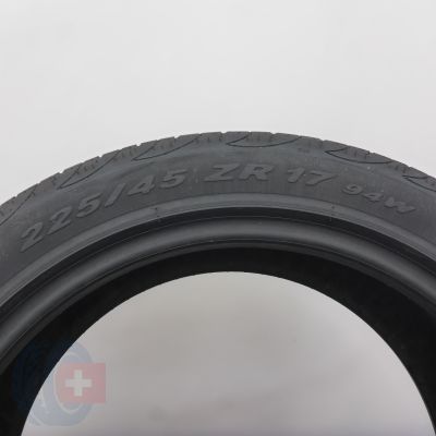 3. 225 45 17 1x PIRELLI 225/45 R17 94W XL PZero Nero Sommerreifen 2009 8mm