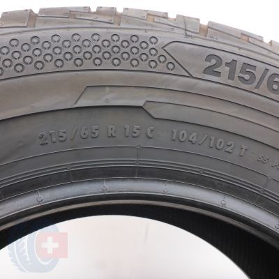 5. 215 65 15C 1x CONTINENTAL 215/65 R15C 104/102T ContiVanContact 100 Sommerreifen 2021 Ungebraucht  