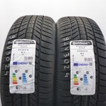 5. 215 50 18 4x CONTINENTAL 215/50 R18 92V WinterContact TS870 P Winterreifen 2024 VOLL WIE NEU 