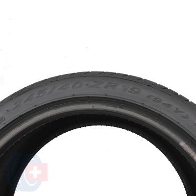 3. 245 40 19 1x PIRELLI 245/40 ZR19 94Y J P Zero Sommerreifen 2022 7,2mm