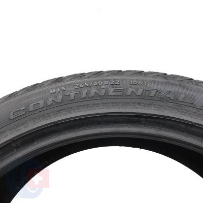 2. 265 40 22 1x CONTINENTAL 265/40 R22106Y Cross Contact LX Sport J LR Sommerreifen   XL M+S 2019 VOLL WIE NEU 