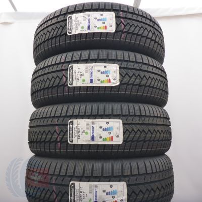 245 70 16 4x CONTINENTAL 245/70 R16 107T WinterContact TS 850 P Winterreifen 2021 VOLL WIE NEU  
