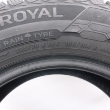 5. 205 70 15C 2x UNIROYAL 205/75 R15C 106/104R SnowMax 3 Winterreifen 2020 WIE NEU 7,8-8mm